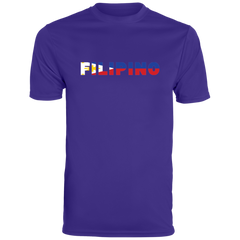 Filipino with Flag Embedded Moisture-Absorbing Shirt