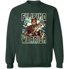 Filipino Warrior Beach Unisex Crewneck Pullover Sweatshirt