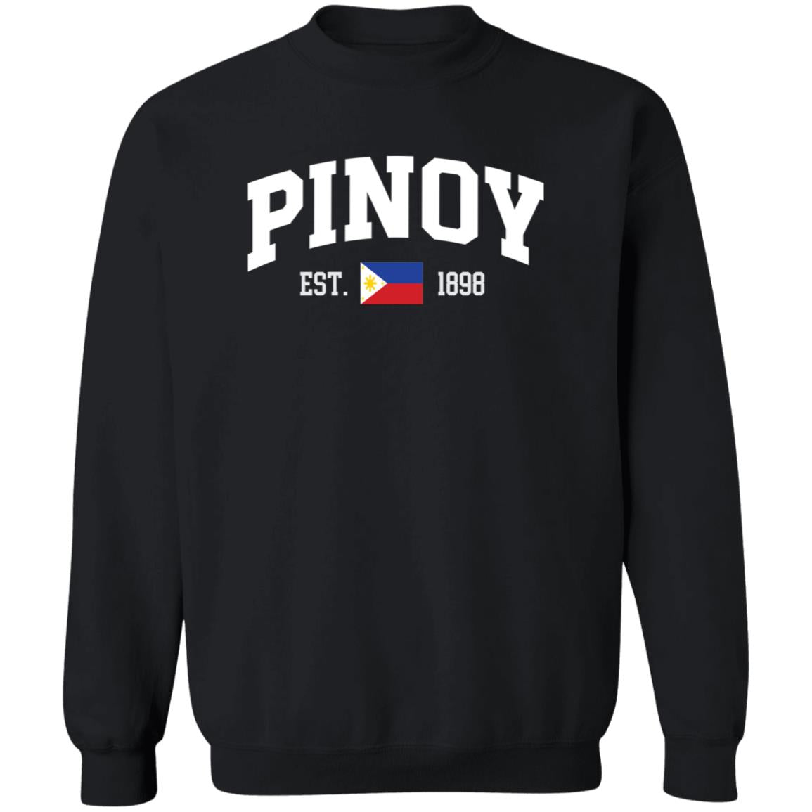 Pinoy Est 1898 Unisex Crewneck Pullover Sweatshirt