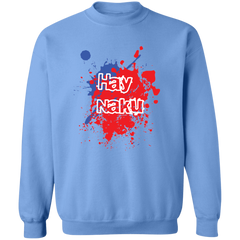 Hay Naku Splatter Unisex Crewneck Pullover Sweatshirt