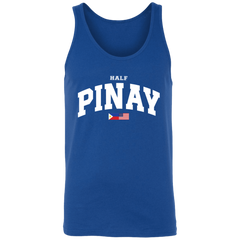 Half Pinay FILAM Flag Unisex Cotton Tank Top
