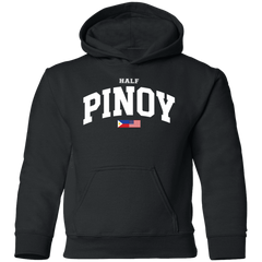 Half Pinoy FILAM Flag Youth Pullover Hoodie