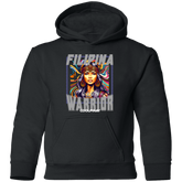 Filipina Warrior Beauty Youth Pullover Hoodie