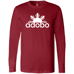 Adobo Half Sun Mens Jersey Long Sleeve T-Shirt