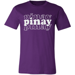 Pinay Triple Unisex Jersey T-Shirt