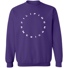 Filipino American Unisex Crewneck Pullover Sweatshirt