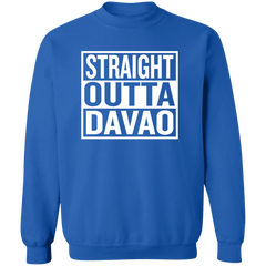 Straight Outta Davao Unisex Crewneck Pullover Sweatshirt