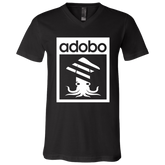 Squid Adobo Unisex Jersey V-Neck T-Shirt