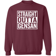 Straight Outta Gensan Unisex Crewneck Pullover Sweatshirt