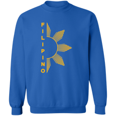 Filipino Half Sun Unisex Crewneck Pullover Sweatshirt