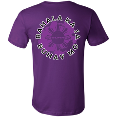 Bahala Ka Sa Buhay Mo Purple Splash Unisex Jersey T-Shirt