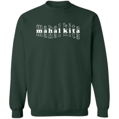 Mahal Kita Mesh Warp Unisex Crewneck Pullover Sweatshirt