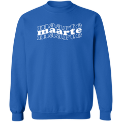 Maarte in Triple Unisex Crewneck Pullover Sweatshirt