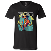 Filipino Warrior Soldier Unisex Jersey V-Neck T-Shirt