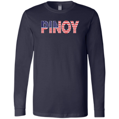 Pinoy American Unisex Jersey Long Sleeve T-Shirt