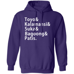 Toyo Kalamansi Suka Bagoong Patis Unisex Pullover Hoodie