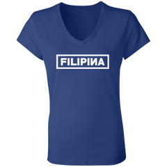 Filipina BP Ladies' Jersey V-Neck T-Shirt