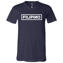 Filipino BP Unisex Jersey V-Neck T-Shirt