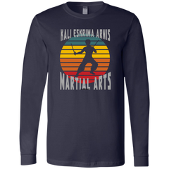 Kali Eskrima Arnis Martial Arts BL Unisex Jersey Long Sleeve T-Shirt