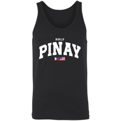 Half Pinay FILAM Flag Unisex Cotton Tank Top