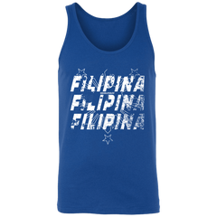 Filipina Filipina Filipina Unisex Cotton Tank Top