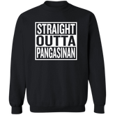 Straight Outta Pangasinan Unisex Crewneck Pullover Sweatshirt