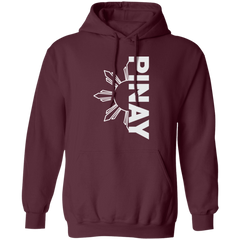 Pinay in Vertical Half Sun Unisex Pullover Hoodie