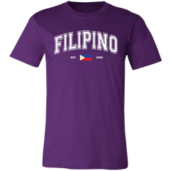 Filipino Est 1898 Unisex Jersey T-Shirt