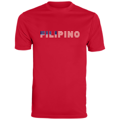 Filipino with US Flag Embedded Moisture-Absorbing Shirt