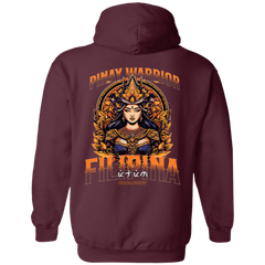 Pinay Warrior Filipina Unisex Pullover Hoodie