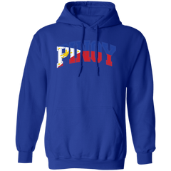 Pinoy with Flag Embedded Unisex Pullover Hoodie