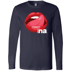Tongue Ina Unisex Jersey Long Sleeve T-Shirt