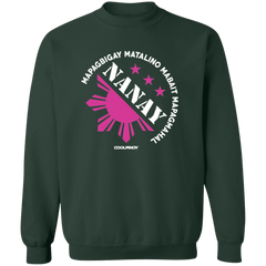 Matalino Mapagmahal Nanay Unisex Crewneck Pullover Sweatshirt