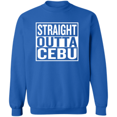 Straight Outta Cebu Unisex Crewneck Pullover Sweatshirt