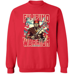 Filipino Warrior Beach Unisex Crewneck Pullover Sweatshirt