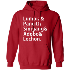 Lumpia Pancit Sinigang Adobo Lechon Unisex Pullover Hoodie