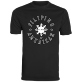 Filipino American White Sun Moisture-Absorbing Shirt