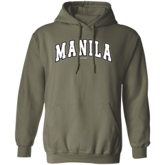 Manila Arch White CP Unisex Pullover Hoodie