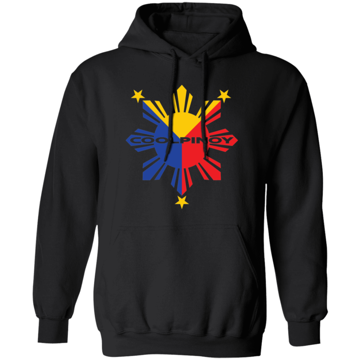 CoolPinoy Tricolor Unisex Pullover Hoodie
