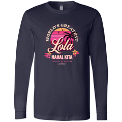 Worlds Greatest Lola Jersey Long Sleeve T-Shirt
