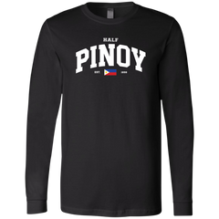 Half Pinoy Unisex Jersey Long Sleeve T-Shirt