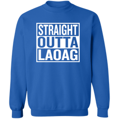 Straight Outta Laoag Unisex Crewneck Pullover Sweatshirt