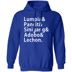 Lumpia Pancit Sinigang Adobo Lechon Unisex Pullover Hoodie