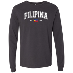 Filipina Est 1898 Unisex Jersey Long Sleeve T-Shirt