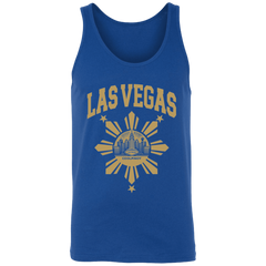 Las Vegas with Sun and Stars Unisex Cotton Tank Top