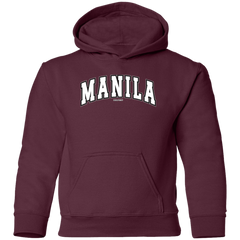 Manila Arch White CP Youth Pullover Hoodie