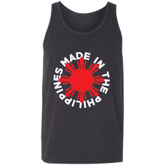 Made in the Philippines Red Sun Unisex Cotton Tank Top