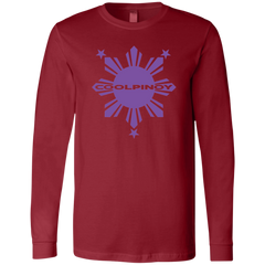 CoolPinoy Ube Unisex Jersey Long Sleeve T-Shirt