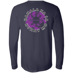 Bahala Ka Sa Buhay Mo Purple Splash Unisex Jersey Long Sleeve T-Shirt