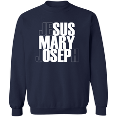Jesus Mary Joseph Unisex Crewneck Pullover Sweatshirt